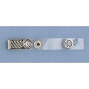 Bulldog Clip with Plastic Strap