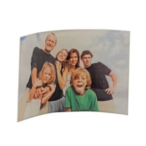 6″ x 8″ King Coat Glass Crescent
