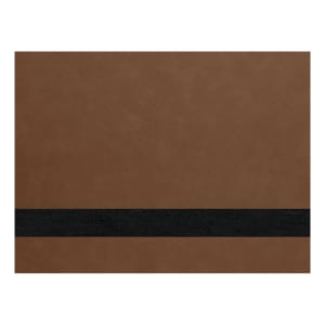 12″ x 18″ Dark Brown Laserable Leatherette Sheet Stock with Adhesive