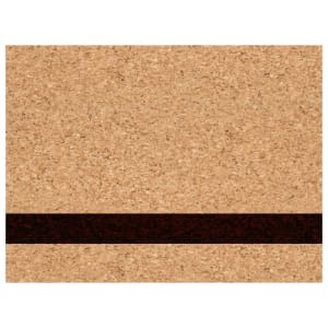 12″ x 18″ Cork Laserable Leatherette Sheet Stock with Adhesive