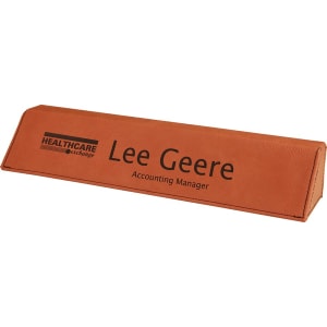 10 1/2″ Rawhide Laserable Leatherette Desk Wedge