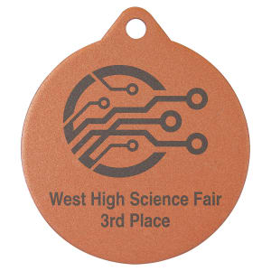 2 3/4″ Laserable Bronze Medal