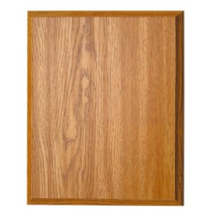 10 1/2″ x 13″ Oak Finish Plaque