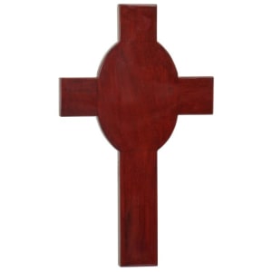 8″ x 13 5/8″ Rosewood Piano Finish Cross