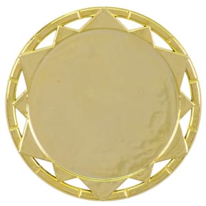 2 5/8″ Gold Plaque Mount with 2″ Insert Holder