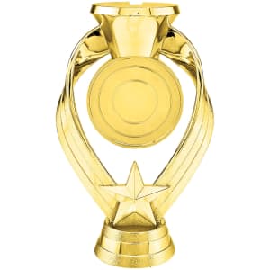 6″ Gold Ribbon 2″ Insert Holder Riser