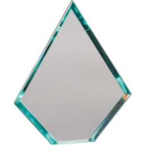 5 1/2″ x 7 1/2″ Jade Diamond Prestige Glass Replacment Blank fpr PTG71