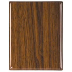 9″ x 12″ Walnut Piano Finish Plaque