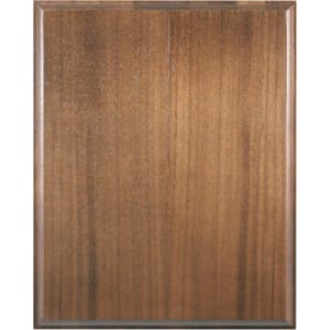 12″ x 15″ Precision Walnut Plaque