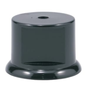 2″ Black Weighted Round Plastic Base