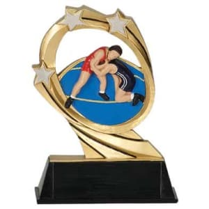 5 1/2″ Wrestling Cosmic Resin