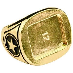 Size 14 Gold Champion Ring