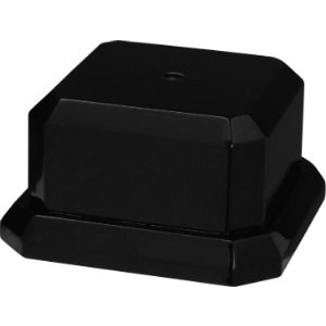 5″ X 2 1/2″ Black Royal Piano Finish Cup Base