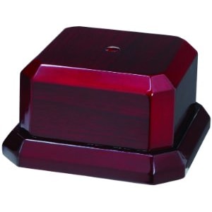 5″ x 2 1/2″ Rosewood Royal Piano Finish Cup Base