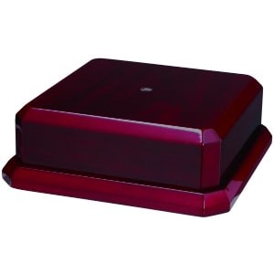 8″ x 2 1/2″ Rosewood Royal Piano Finish Cup Base