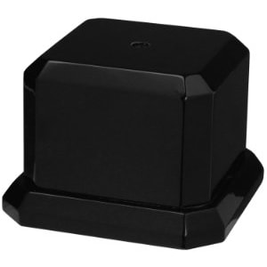 5″ x 3 1/2″ Black Royal Piano Finish Cup Base