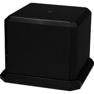 7″ x 5 1/2″ Black Royal Piano Finish Cup Base