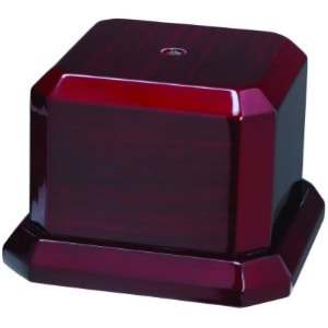 5″ x 3 1/2″ Rosewood Royal Piano Finish Cup Base