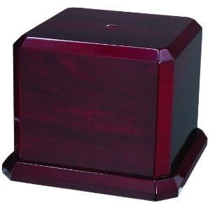 7″ x 5 1/2″ Rosewood Royal Piano Finish Cup Base