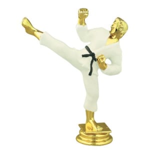 5 1/4″ Color Male Karate Figure