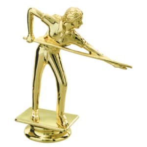 4 1/4″ Female Billiards Figure