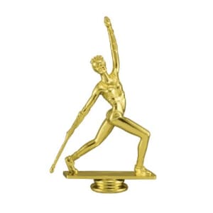 6″ Female Baton Twirler Figure