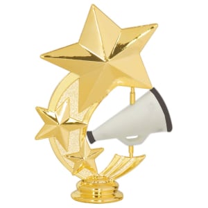 5″ 3-Star Spinning Cheer Figure
