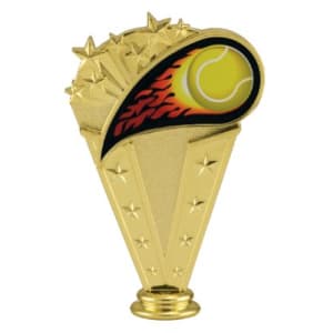 6″ Color Tennis Flame Figure