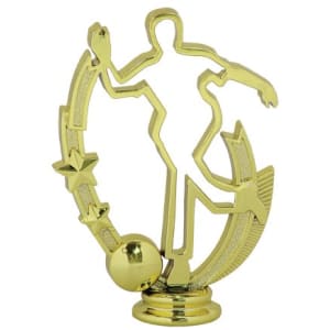 5″ Gold Bowling Profile Figure