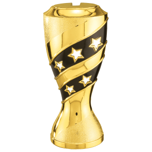 5″ Gold/Black 5-Open Stars Riser