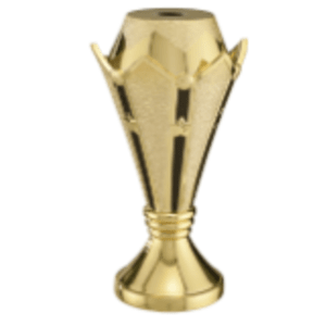 5″ Gold/Black Royal Crown Riser