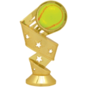 5 1/2″ Softball 3D Twist Figure