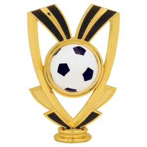 5″ Soccer Ribbon Figure