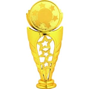 6″ 3-Star Ribbon 2″ Insert Holder Figure