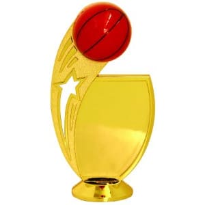 6″ Basketball Sublimatable Insert Holder Figure