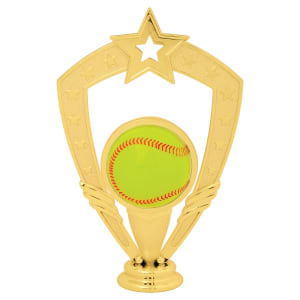 6″ Softball 3D Figure