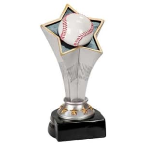 7″ Baseball Rising Star Resin