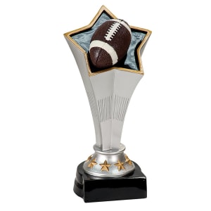 8 3/4″ Football Rising Star Resin