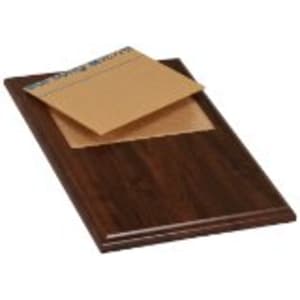 9″ x 12″ Cherry Finish Routed Plaque with 7″ x 5″ Plexiglass Window