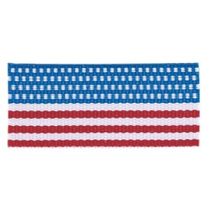 1 1/2″ Flag Neck Ribbon with Snap Clip