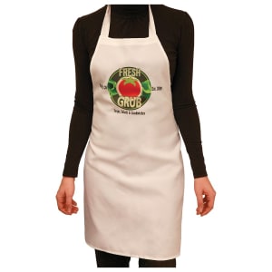 28″ x 31 1/2″ White Sublimatable Apron