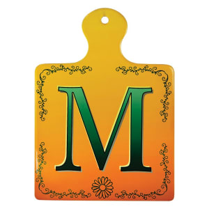 6 1/2″ x 9 1/4″ Sublimatable Square Paddle Ceramic Trivet / Wall Decor