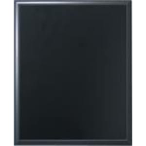 12″ x 15″ Solid Black Finish Plaque