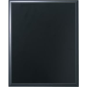 16″ x 20″ Solid Black Finish Plaque