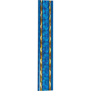 45″ Blue/Gold Rectangular Starlight Trophy Column