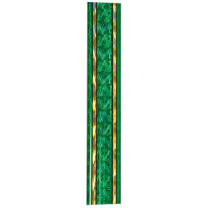 45″ Green/Gold Rectangular Starlight Trophy Column