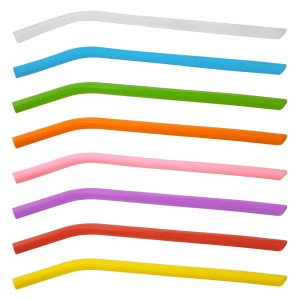 10″ Large Silicone Straw Sample Set
