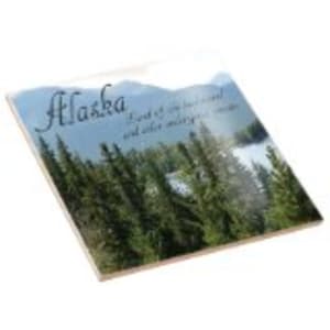 12″ x 12″ White Sublimatable Ceramic Tile