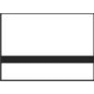 12″ x 24″ x .004″ White/Black Spectrum Lights Plastic with Adhesive