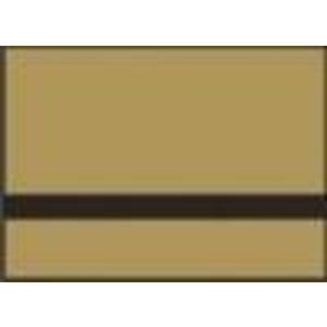 12″ x 24″ x .004″ Brushed Brass/Black Spectrum Lights Plastic with adhesive